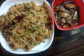I love the unique dark brown, caramelised colour of the rice! How To Make Burnt Garlic Chicken Fried Rice Indian Recipes Vegetarian Recipes