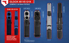 Glock 48 Vs 19 Wideners Shooting Hunting Gun Blog