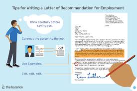 recommendation letters for employment