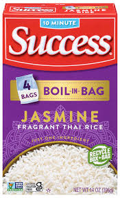 boil in bag jasmine rice success rice