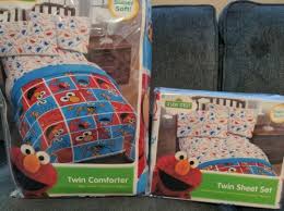 Twin Bedding 64x86 Elmo Cookie Monster