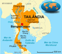 Resultado de imagem para tailandia mapa