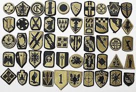 50 Us Army Unit Insignia Shoulder Sleeve Military Patches