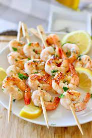 grilled shrimp skewers laughing spatula