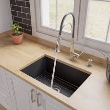 black matte kitchen kitchen sink