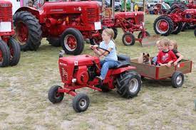 antique tractor show provides fun