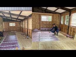 how to insulate floor of enclosed deck