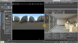 adjust environment map in 3ds max
