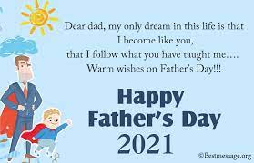 But that is never enough. 80 Fathers Day Messages 2021 Best Fathers Day Wishes