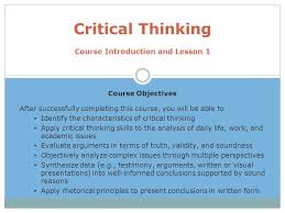 How does critical thinking help in everyday life   online custom    