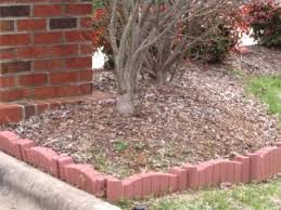 Brick and concrete lawn edging look more formal and sophisticated. Landscaping Brick Edging Brick Landscape Edging A Classic Look Landscape