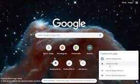 chrome new tab page background