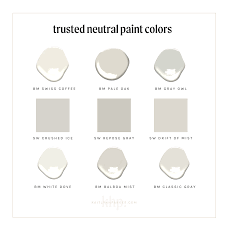 go to neutral paint colors for the