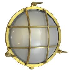nautical round cage light ul listed