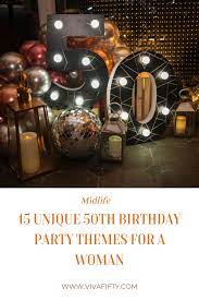 15 unique 50th birthday party themes