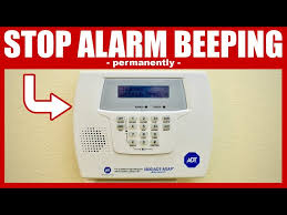 beeping on your adt alarm system panel