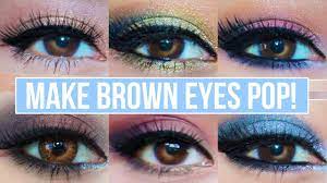 brown eyes makeup tutorial