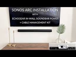 Sonos Arc Installation Echogear In