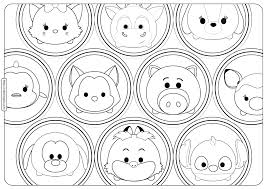 Coloring pages for kids bubble guppies coloring pages. Disney Tsum Tsum Bubbles Coloring Pages