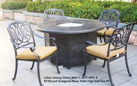 Lillian Cast Aluminum Dining Chairs