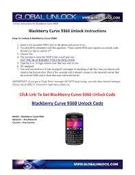 No country currently has the country code of 35. Calameo Blackberry Curve 9360 Easy Unlocking Instructions