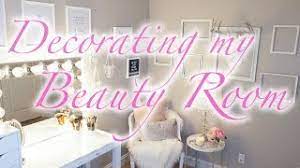 decorating my beauty room on a budget