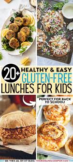 easy gluten free lunch ideas for kids