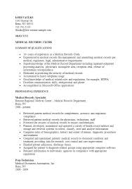 School Clerk Resume Objective Clerical Objectives Spacesheep Co