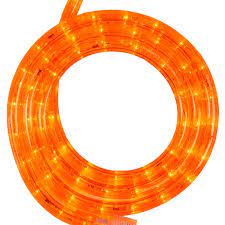 18 Ft Led Orange Rope Light Kit 216