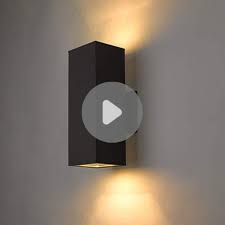 Up And Down Wall Light With Dusk To