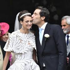 la a at her french royal wedding