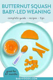 ernut squash for baby led weaning