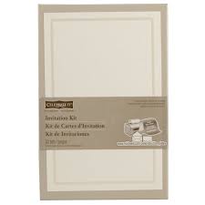 Occasions Ivory Border Invitation Kit By Celebrate It