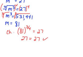 Solving Equations With Exponents