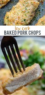 breaded baked pork chops that low