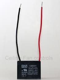 ceiling fan capacitor cbb61 10uf 250v 2