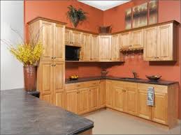 This traditional kitchen is a great example of how to use color to compliment your oak cabinets. Medium Size Kitchen Best Paint Colors Oak Cabinets Popular Bac Ojj