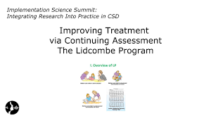Improving Treatment Via Continuing Assessment The Lidcombe