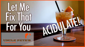 acidulated orange juice aquavit tiki