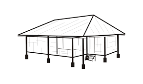 Gambar contoh bentuk rumah adat papua animasi ala model kini. Rumah Adat 1080p 4k Gambar Rumah Adat Papua Kartun