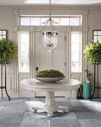 round entry table entry tables