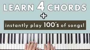 Learn 4 Chords Instantly Be Able To Play Hundreds Of Songs