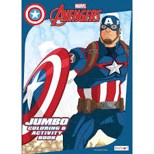 More than 100 pictures for kids' creativity. Avengers Coloring Activity Book Party City
