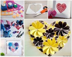 Delightful Diy Paper Flower Wall Art