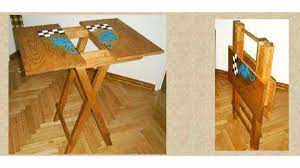 folding tray table free woodworking