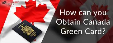 how can you obtain canada green card