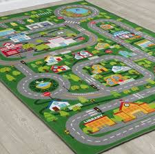kids extra large road map activity rug