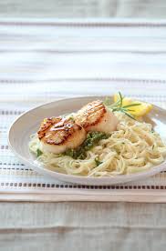 Angel hair (folklore), an ethereal substance said to emanate from ufos. Seared Scallops On Angel Hair Pasta Kowalski S Markets
