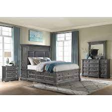 For sure, you will be able to choose one that would fit your bedroom's interior and would qualify to your needs. Marseille Storage Bedroom Set Grey By Global Furniture Furniturepick