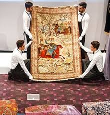 auction house sells carpets for 8 7m